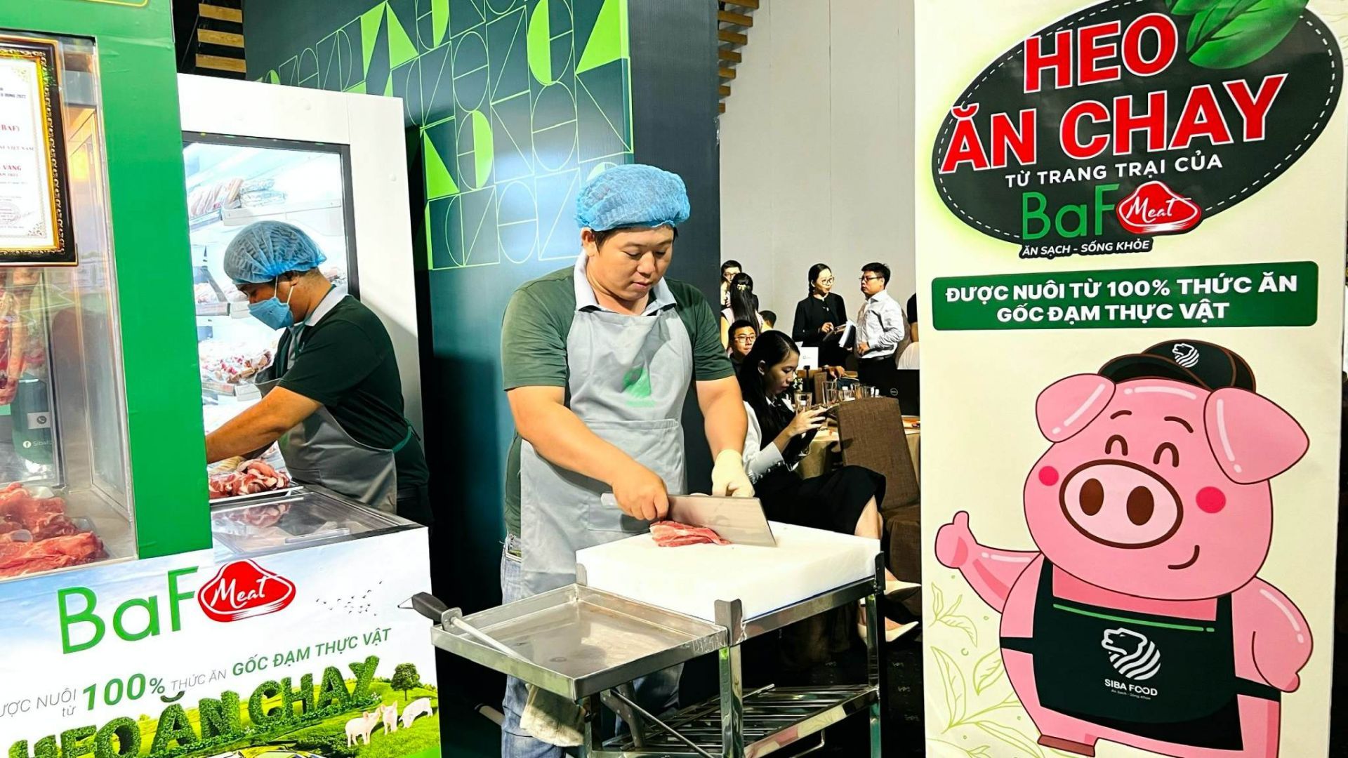 Thịt heo ăn chay BaF Việt Nam