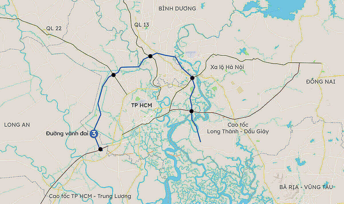 Bình Dương chốt khởi công dự án Vành đai 3 - vùng TP.HCM vào ngày 15/6