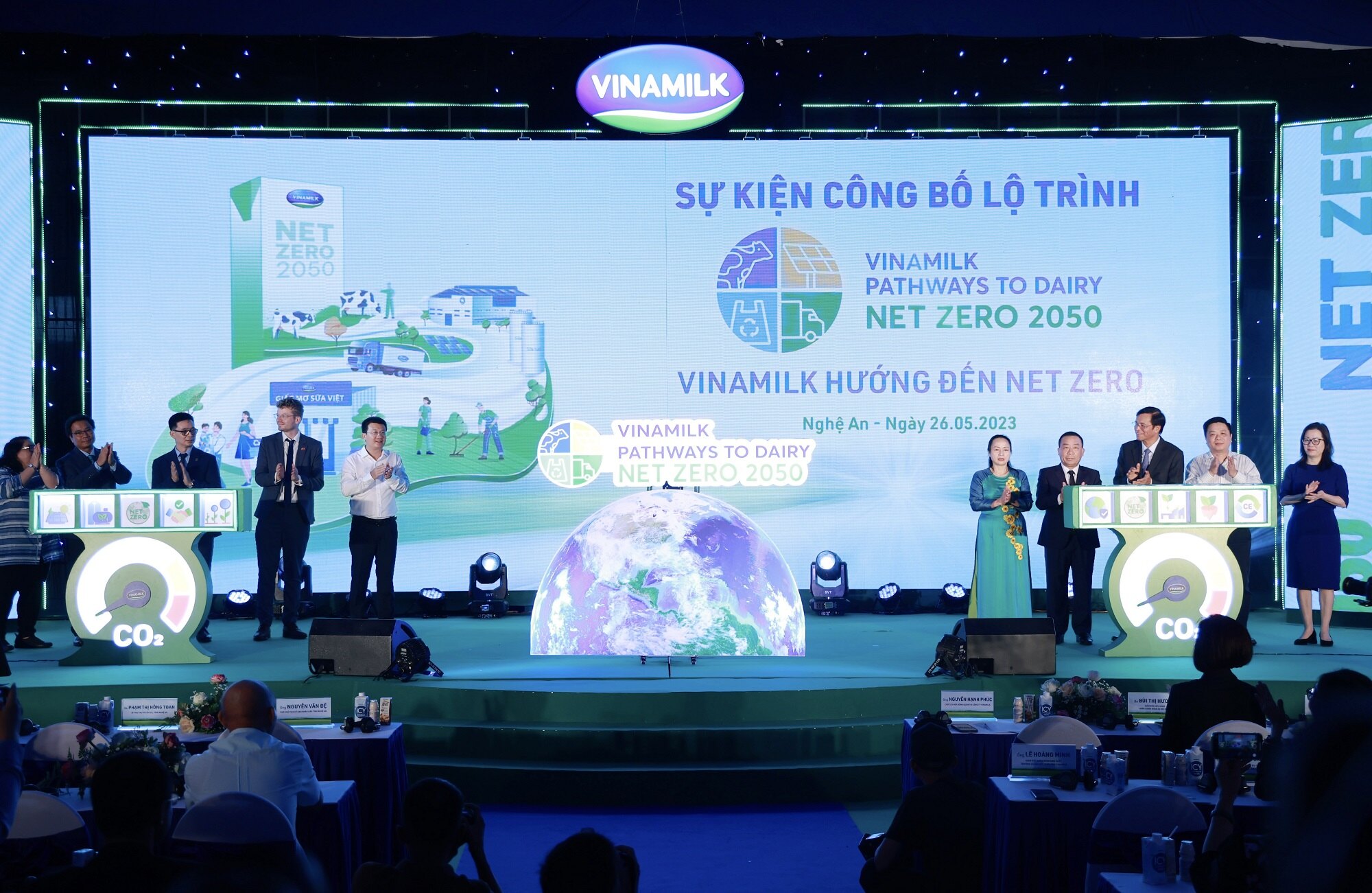 Vinamilk công bố lộ trình tiến tới Net Zero 2050 và nhà máy, trang trại đạt trung hòa Carbon đầu tiên