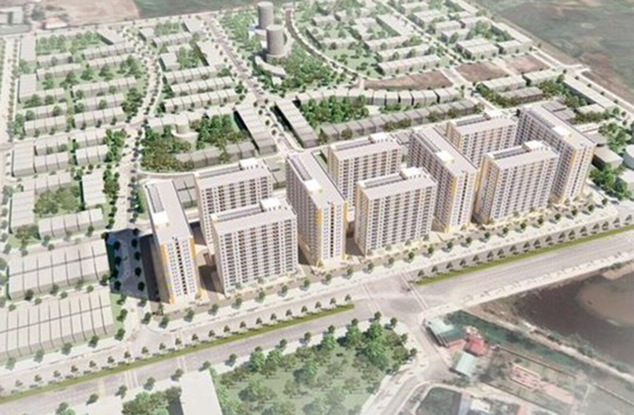 Khoi cong du an xay dung khu nha o cho 10.000 cong nhan tai Hai Phong khu nhà ở công nhân