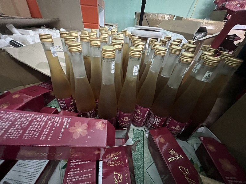 Triet pha o nhom san xuat thuc pham chuc nang gia cuc ky tinh vi tai Ha Noi 2 hực phẩm chức năng giả
