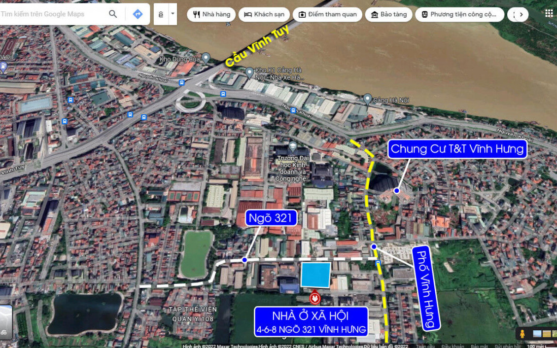 Hà Nội chấp thuận chủ trương đầu tư dự án nhà ở xã hội Vĩnh Hưng