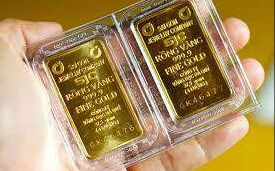 Giá vàng thế giới tăng, trong nước giảm nhẹ