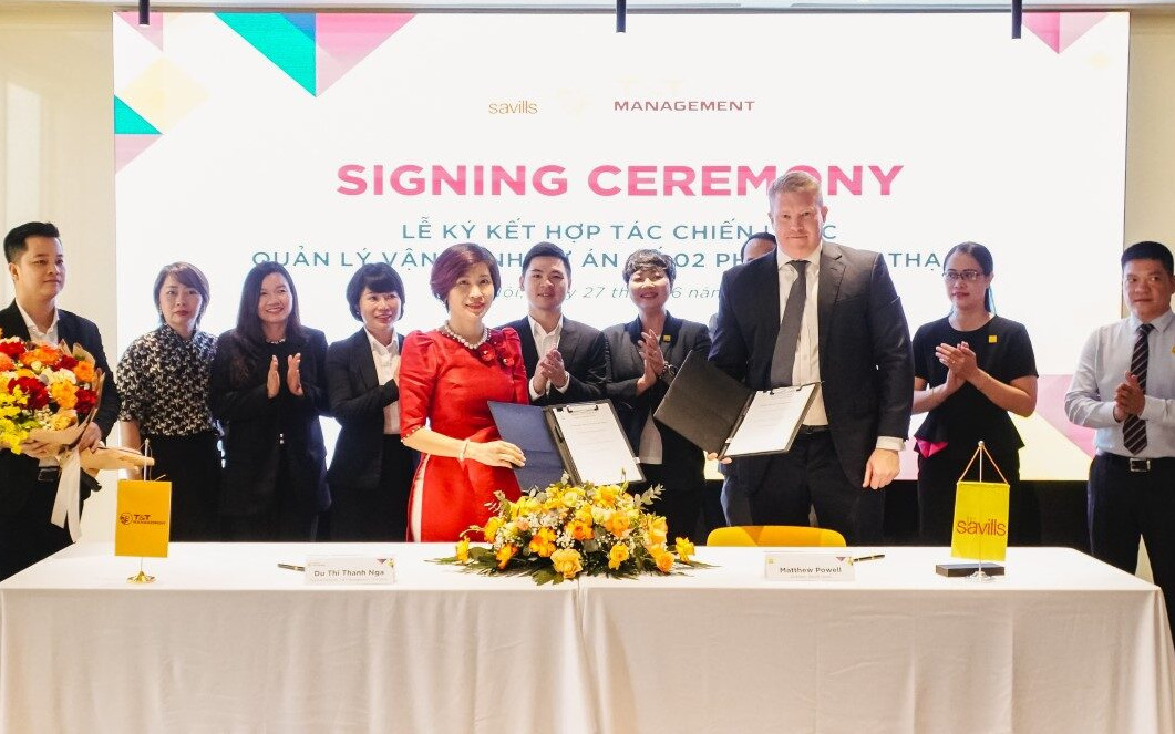 T&T Group chọn Savills Việt Nam quản lý vận hành dự án số 2 Phạm Ngọc Thạch