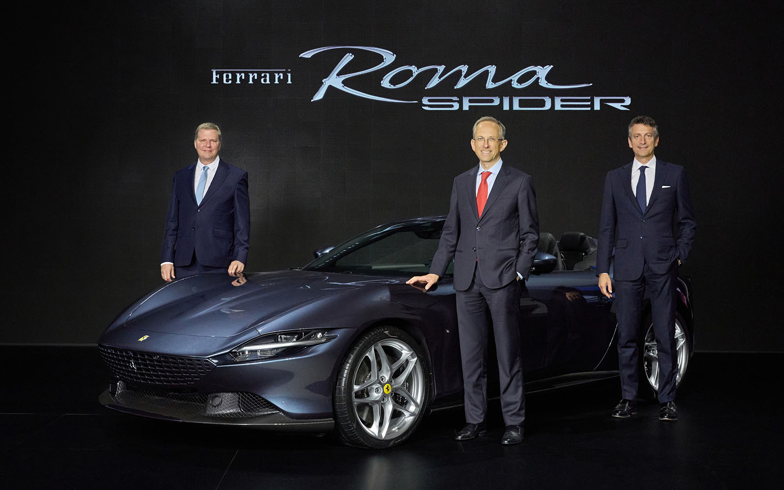 Sieu xe Ferrari Roma Spider ra mat tai Han Quoc, ve Viet Nam cuoi nam nay 3 Ferrari Roma Spider