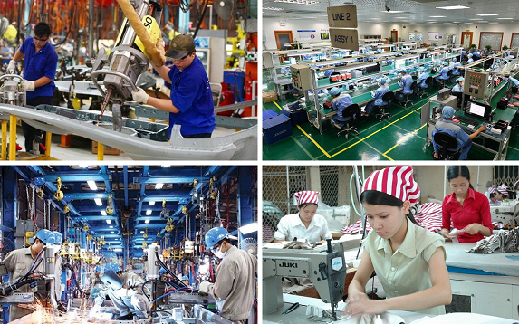 Đơn hàng giảm, sức cầu yếu, sản xuất công nghiệp tăng chậm