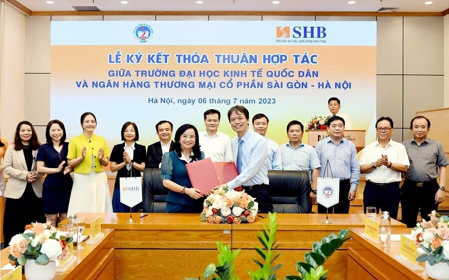 SHB và NEU - Đại học Kinh tế Quốc Dân ký kết tăng cường hợp tác