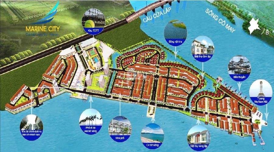 Bà Rịa - Vũng Tàu: Chủ đầu tư dự án Marine City bị phạt hơn 1 tỷ đồng