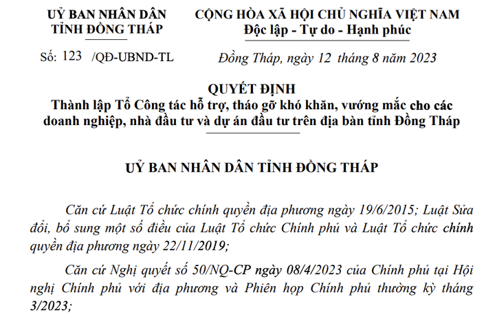 tổ công tác