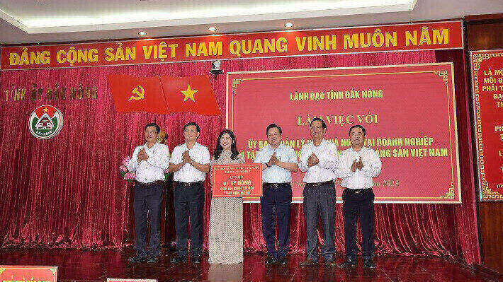 Đắk Nông thúc đẩy động lực phát triển công nghiệp bô xít