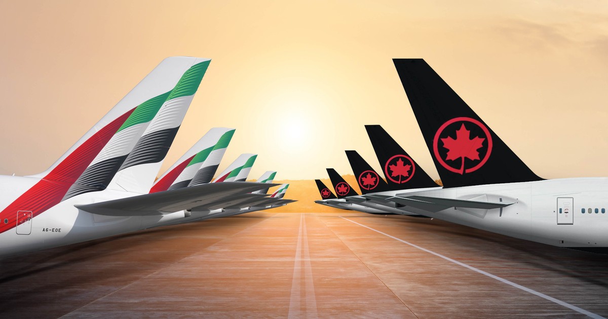 Emirates bắt tay Air Canada để khai thác các chuyến bay đến và đi từ Montréal