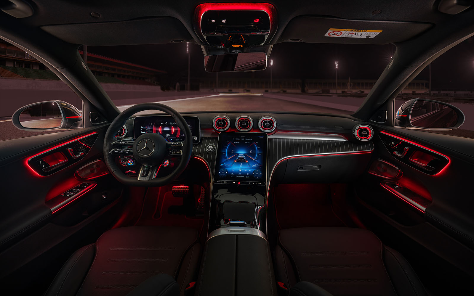 Trang bị tiện nghi Mercedes-AMG C43 4Matic 2023