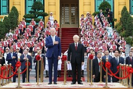 Tuyên bố chung nâng cấp quan hệ Việt - Mỹ lên Đối tác Chiến lược Toàn diện