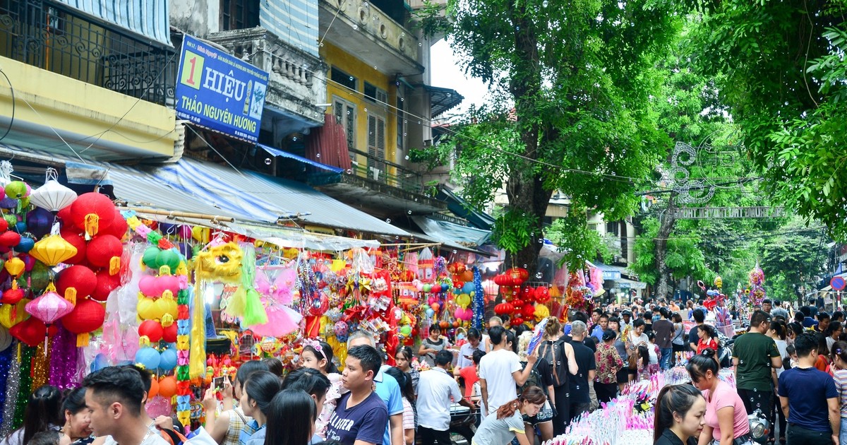 Hà Nội cấm 6 tuyến phố phục vụ lễ hội Trung thu Phố cổ