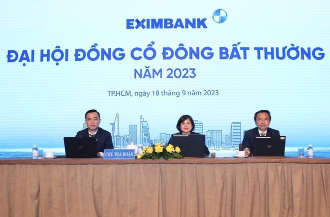 Eximbank bầu thêm 2 thành viên hội đồng quản trị tại Đại hội cổ đông bất thường