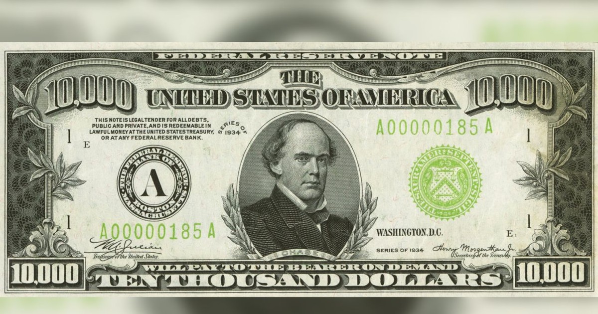 Lý do gì khiến một tờ tiền 10.000 USD được bán với giá gần 12 tỷ đồng?