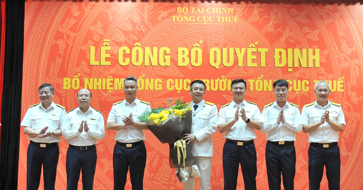 Ông Mai Xuân Thành được bổ nhiệm làm Tổng cục trưởng Tổng cục Thuế