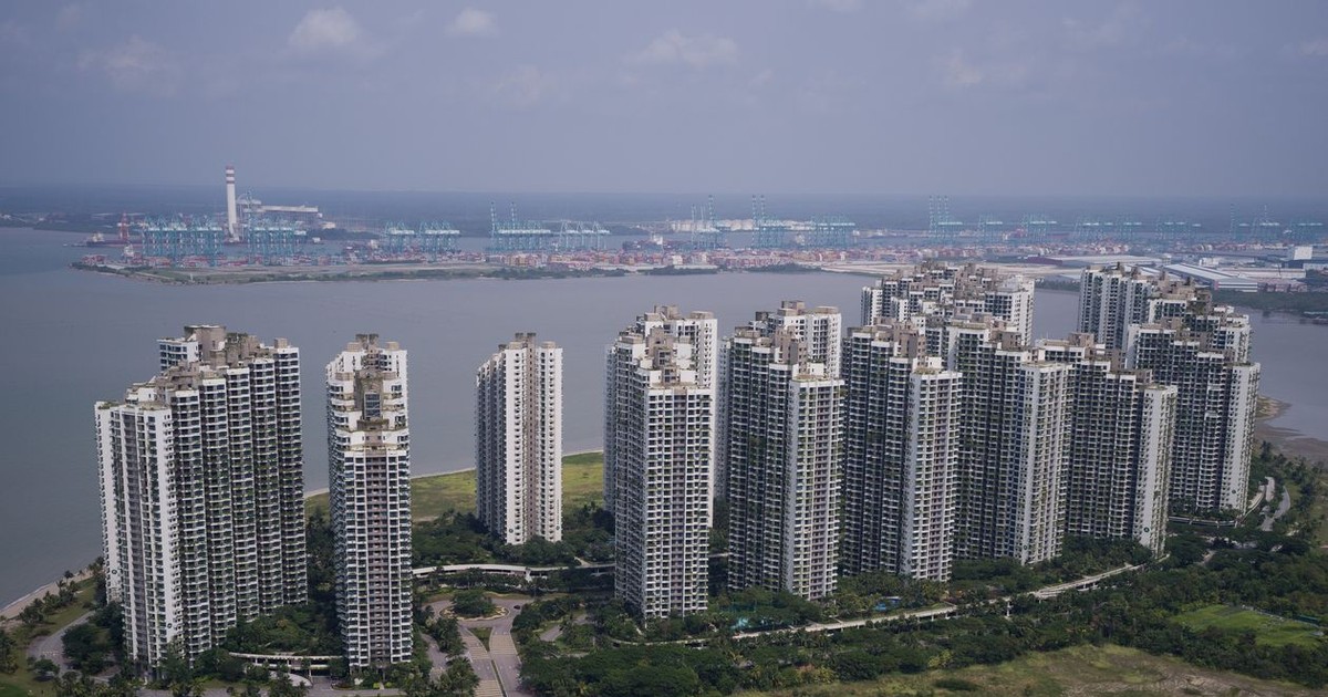 Cảnh hoang tàn ở dự án bất động sản "thành phố trong mơ” trị giá 100 tỷ USD